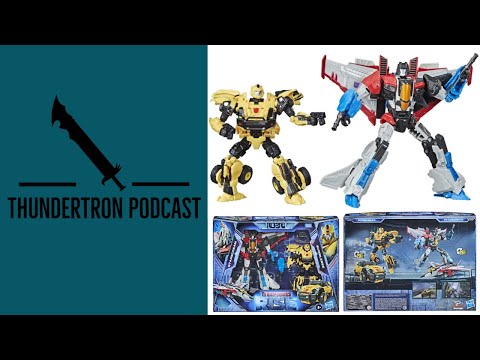 Thundertron Podcast: Transformers Reactivate Starscream & Bumblebee 2 Pack Revealed (Thoughts)
