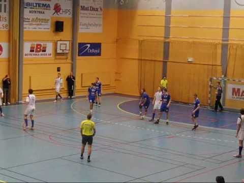 Allsvensk handboll, Tumba - Aranäs i Tumba Idrottshall, nov 2009.wmv