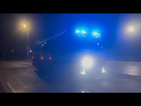 *TANNOY* Chorley First Pump Turnout to a Railway Embankment Fire | Lancashire Fire & Rescue Service