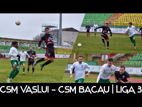 #1121 #Fotbal - Liga 3: CSM Vaslui - CSM Bacau 5-1! Victorie concludenta si calificare in Playoff!