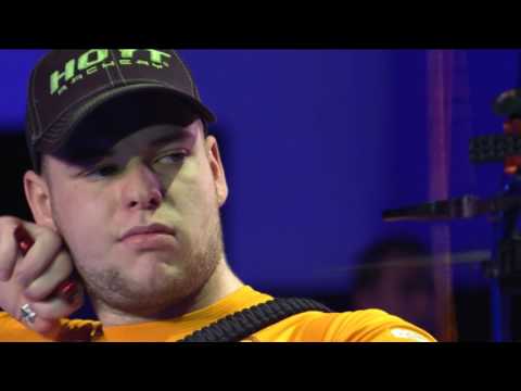 Mike Schloesser Shooting Archery Indoors