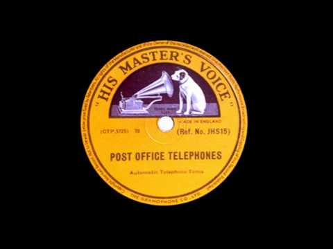 78 RPM Restoration - Post Office Telephones