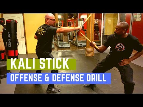 Kali Defense & Offense Stick Drill