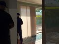 Sliding Glass Door SmartDrapes Shades by Norman USA, a project of Pro Shades SD in San Diego, CA!