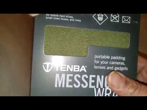 Tenba 10" inch Messenger lens HDD Wrap Platinum 638-268 (02-2019)