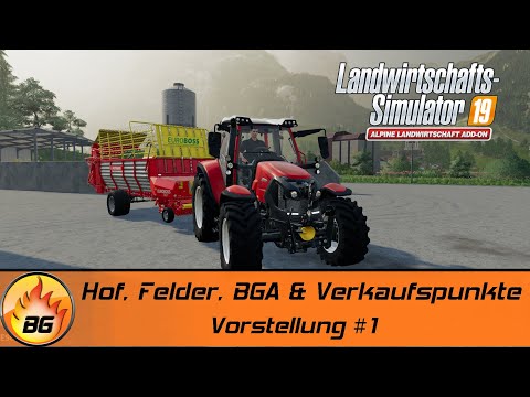 LS19 ALPINE LANDWIRTSCHAFT - Vorstellung #1 | Hof, Felder, BGA & Verkaufspunkte | Erlengrat DLC [HD]