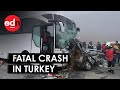 Fatal Multi-Vehicle Collision in Turkey