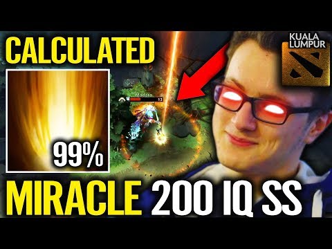 200 IQ Sun Strike Calculated 99.99% Ez Major for Miracle Dota 2