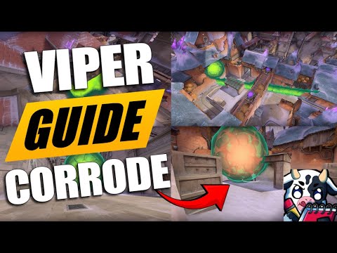 COMPLETE Viper Guide on Corrode (NEW Map 2025) – Lineups, Walls & Ults!