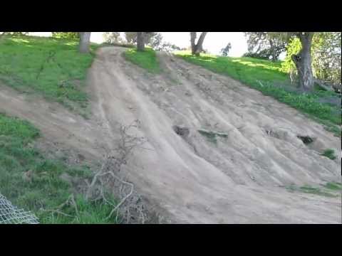 escalade off roading on 4x4 trail