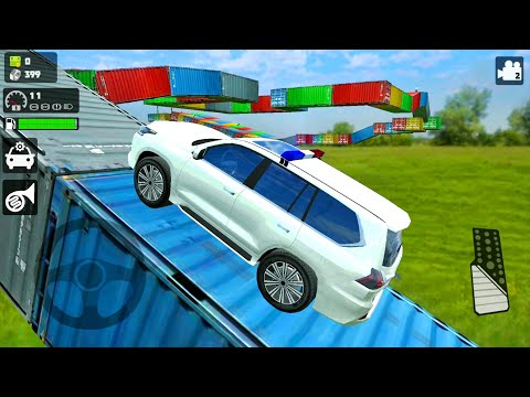 Lexus Cars With Police Sirens #6 - Drive On Containers - Android Gameplay