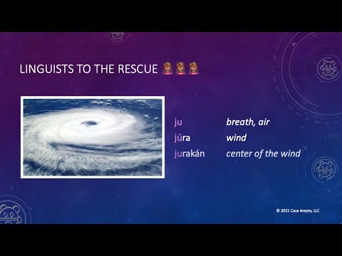 Let's Talk Taíno 20 - “HUH” Sound in Taíno Words: Hammock & Hurricane