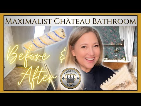 Huge Transformation! Chateau DIY BATHROOM Renovation: Before, After & BIG REVEAL #interiordesign