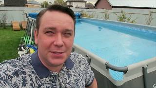 Подготовка каркасного бассейна к зиме