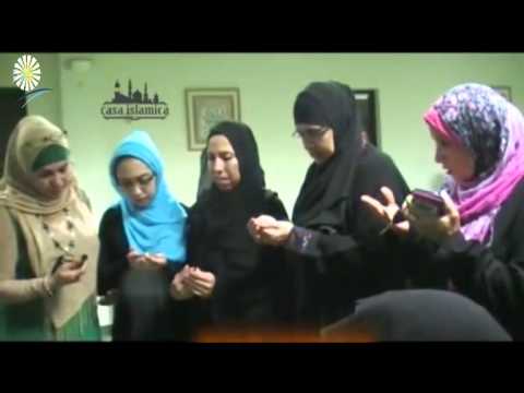 Una Mexicana Acepto el Islam(1) Reportaje Ellos se convirtieron al Islam