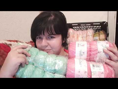 Подарочек от подруги//бомбическая пряжа//новая для меня