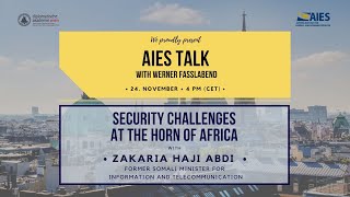 AIES Talk - Security Challenges at the Horn of Africa