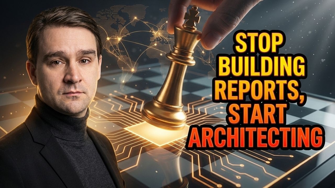 Stop Building Reports, Start Architecting Decisions