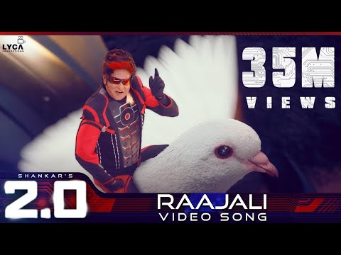 Raajali - Official Video Song | 2.0 [Tamil] | Rajinikanth | Akshay Kumar | A R Rahman | Shankar