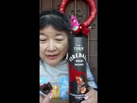 Turin Fireball Whisky Non-Alcoholic Chocolates #2022wintertimegoodies #shorts