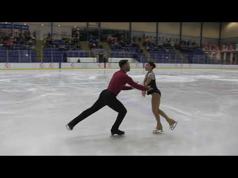17 Irma CALDARA : Marco SANTUCCI ITA SP ISU CSPOL2019 Warsaw Cup