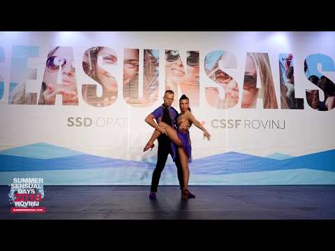 Bruno and Catarina kizomba show in Rovinj @ Summer Sensual Days 2018