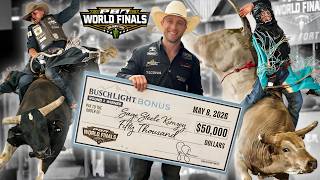 PBR Finals 2026 💥 Ele fez denovo! Sage Kimzey venceu o 2º Round | Brasileiros cravam 90 pontos