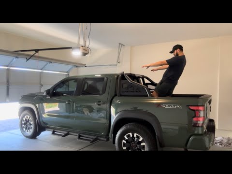 Installing OEM Sport Bar on 2022-2024 Nissan Frontier Pro-X. No Utili-Track needed!
