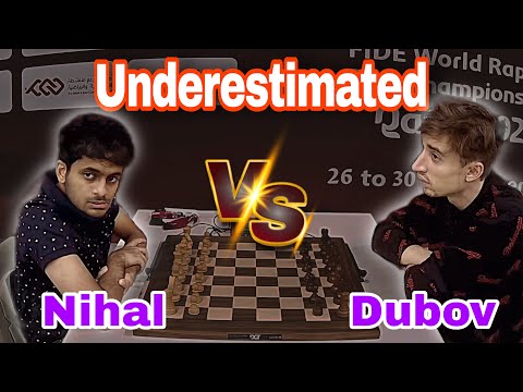 Nihal Sarin vs Daniil Dubov | When You Underestimate Your Opponent