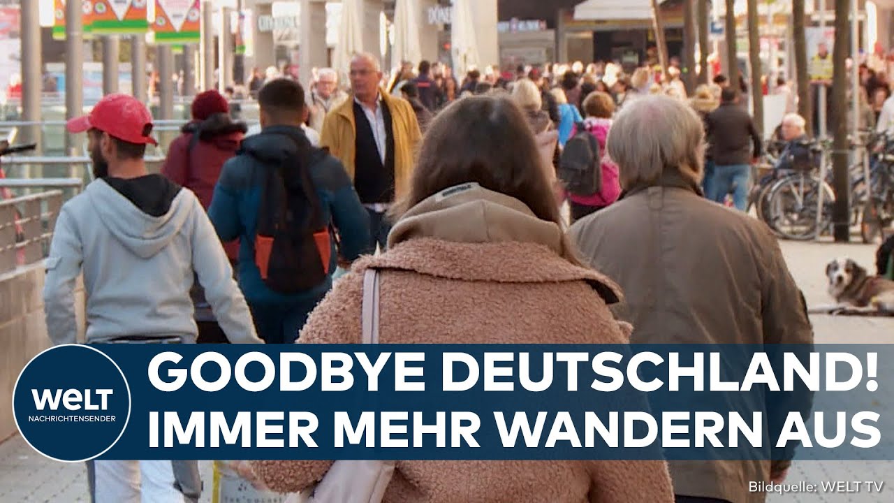 AUSWANDERUNG: Immer mehr Deutsche verlassen das Land – Experten warnen vor Konsequenzen