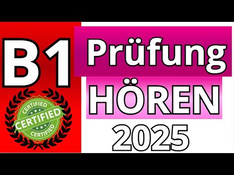 G.A.S.T - B1 Prüfung - Hören Übungssatz - G.A.S.T DTZ 2025 Neu