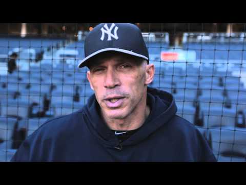Joe Girardi Congratulating Graeme Lloyd