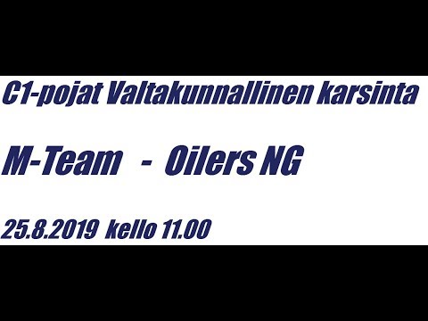 20190825 C1 SM karsinta M Team   Oilers NG
