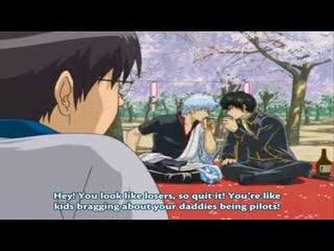 rock-paper-scissor game gintama style