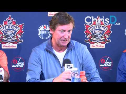 Gretzky and Messier Post-Game - October 22, 2016 - Winnipeg, Manitoba