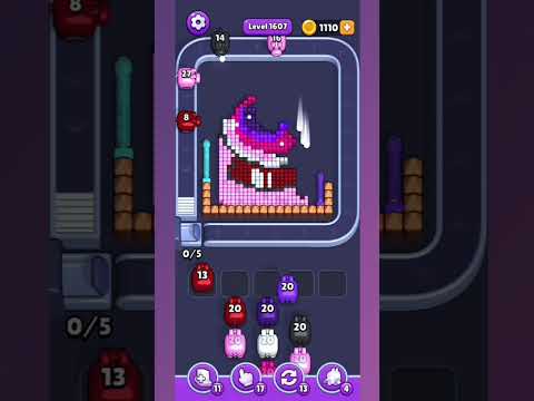 Walkthrough de Pixel Flow Nivel 1607