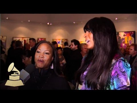 Angela Hunte and Jnay at the Nominee Reception | GRAMMYs