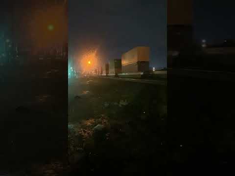 2/25/26 Late Night Railfanning, UP Container Train with the SD70 #1988 “The Katy” included