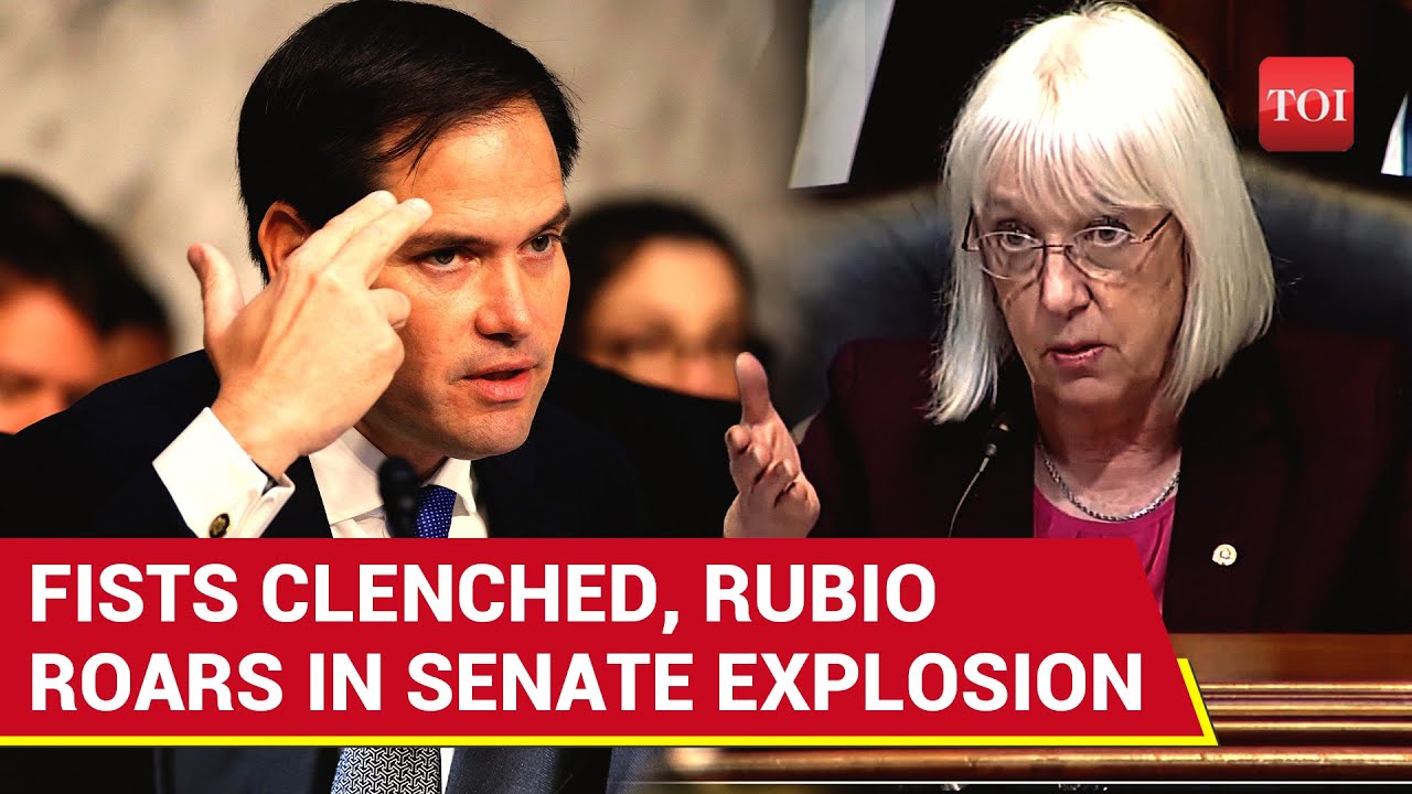 Rubio Screams, Turns Mic Off During Senate Fight; Murray’s Exchange Makes US State Secy Lose It