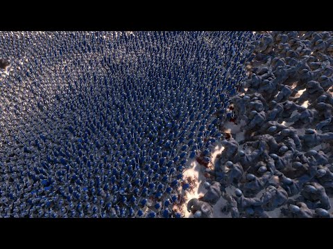 1000 CYCLOPS vs 10.000 KNIGHTS | UEBS