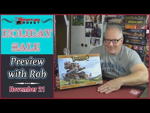 Miniature Market Holiday Sale Preview with Rob - Heavy Steam