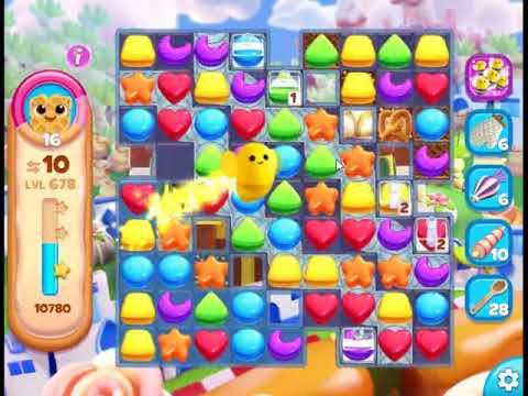 Cookie Jam Blast Level 678 - NO BOOSTERS 🍪 | SKILLGAMING ✔️