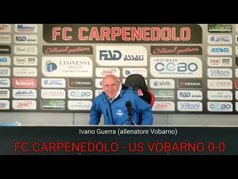 Interviste post partita FC Carpenedolo - US Vobarno 0-0 (19-02-2023)