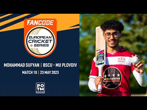 POTM: M.Sufyan - PLO vs TRK | Highlights | FanCode ECS Bulgaria | 23 May 2023 | ECS23.365
