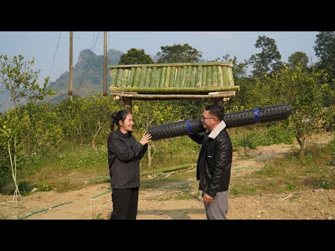 CEO Duong and Tieu La are working together to improve their home, hoping for a better future.