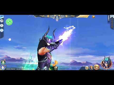 Myu de Papillon Cloth Repair versus Shiryu Divino Cloth repair.  Gameplay Saint Seiya Awakening.