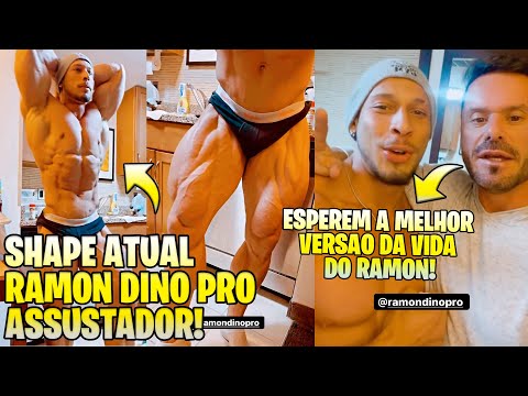 RAMON DINO TREINA E MOSTRA O SHAPE ATUAL IMPRESSIONANTE! RENATO CARIANI COMENTA E ESTA CONFIANTE!
