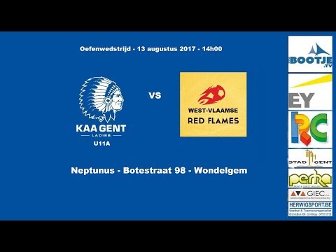 KAA Gent Ladies U11a  -  West Vlaamse Red Flames