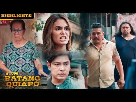Bubbles and Tanggol get into a fight with the men asking Lola Betchay for money FPJ's Batang Quiapo