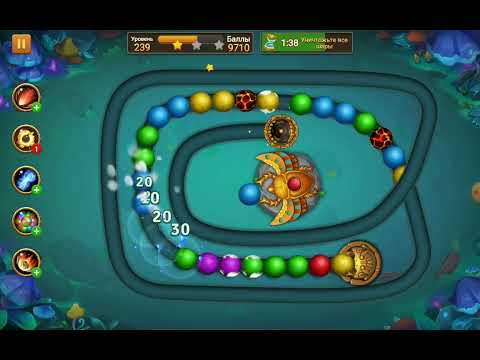 Jungle Marble Blast Level 239